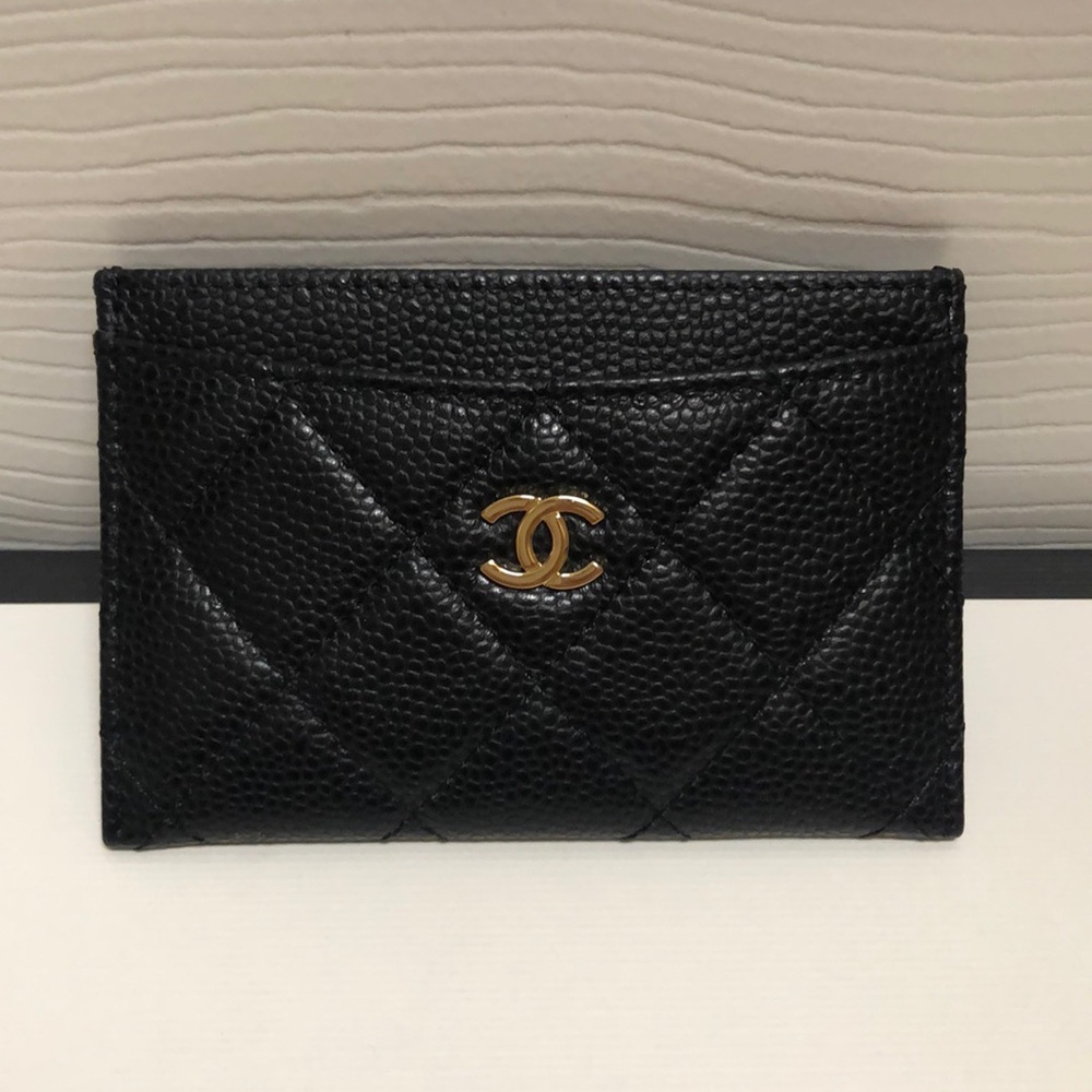 💯 Authentic Chanel Classic Card Holder